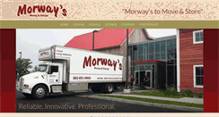 Desktop Screenshot of morwaysmoving.com